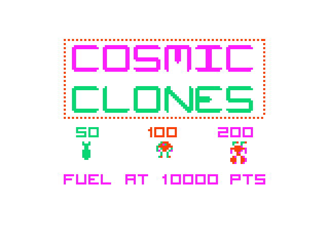 Cosmic Clones — sstitle (WOR)