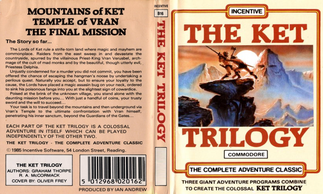 The Ket Trilogy — box-texture (EU)
