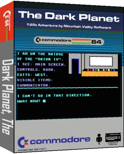 The Dark Planet — box-3D (CUS)