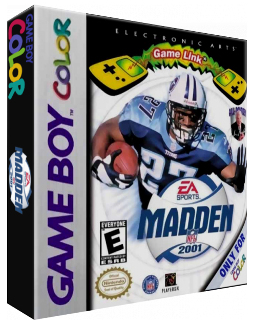 Madden Nfl 2001 — box-3D (US)