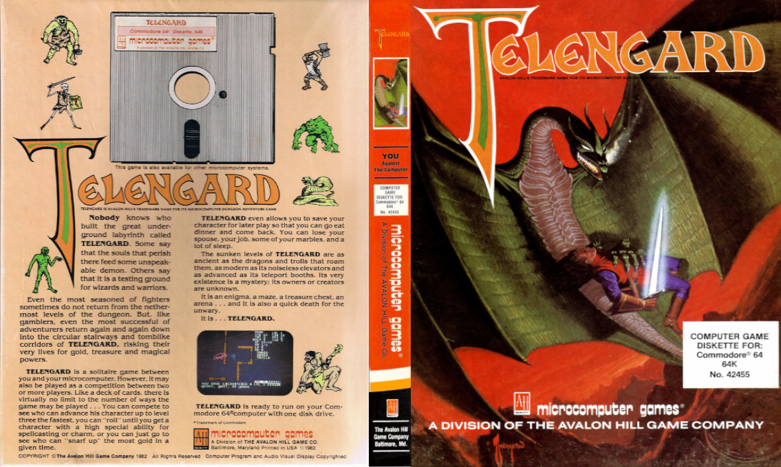 Telengard — box-texture (US)