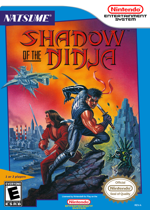 Shadow Of The Ninja box art