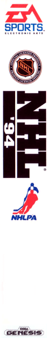 NHL Hockey '94 — box-2D-side (US)