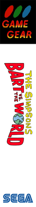 Simpsons - Bart Vs The World, The — box-2D-side (JP)