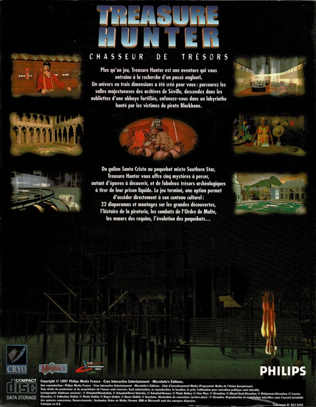 Treasure Hunter — box-2D-back (FR)