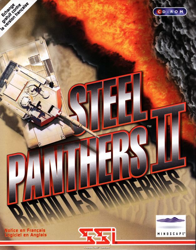 Steel Panthers 2 - Modern Battles — box-2D (FR)