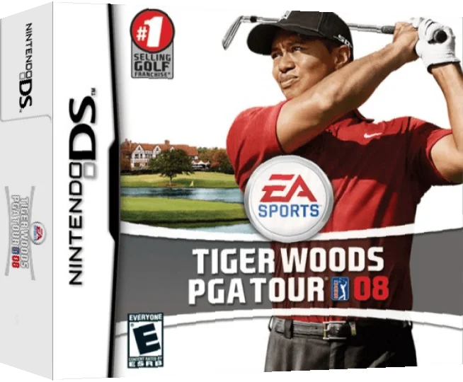 Tiger Woods PGA Tour 08 — box-3D (US)