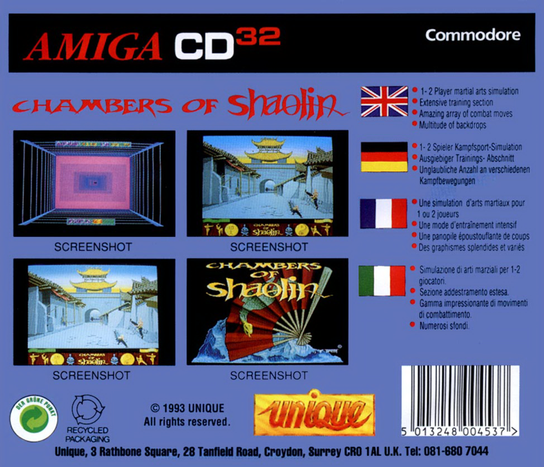 Chambers of Shaolin — box-2D-back (WOR)