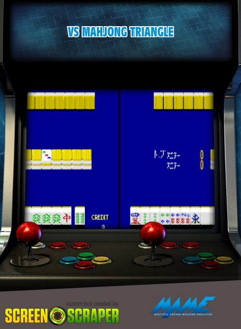 VS Mahjong Triangle box art