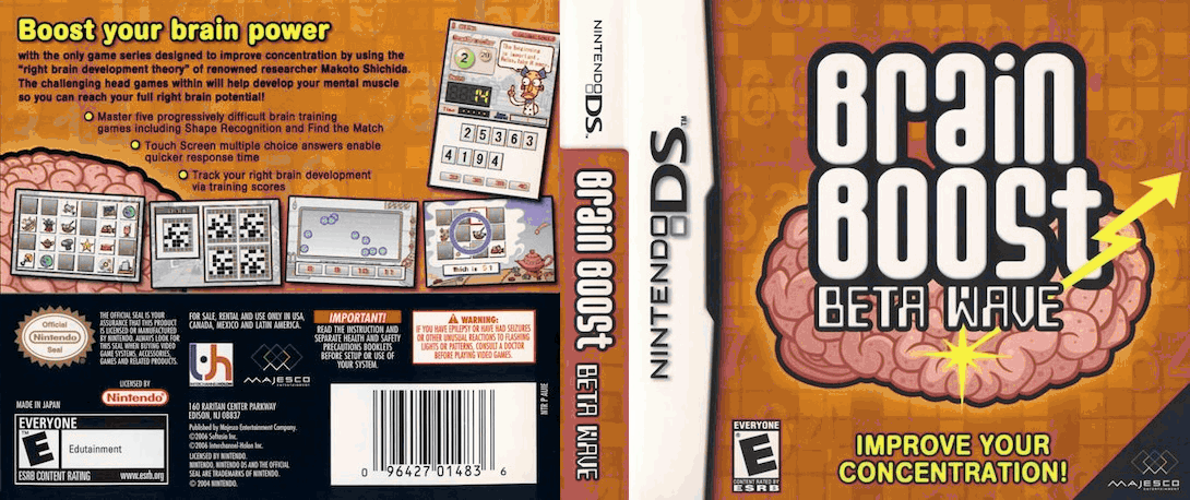 Professor's Brain Trainer, The - Logic — box-texture (US)