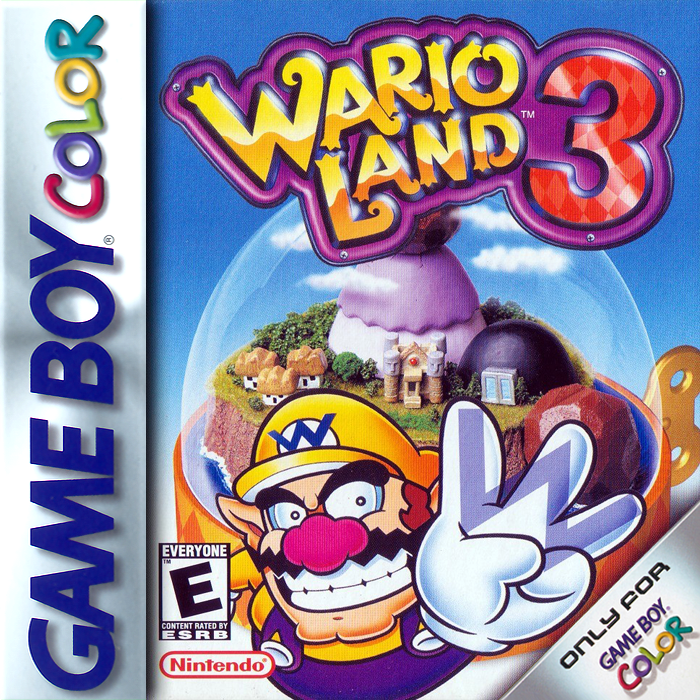 Wario Land 3 box art