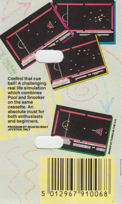 On Cue — box-2D-back (EU)