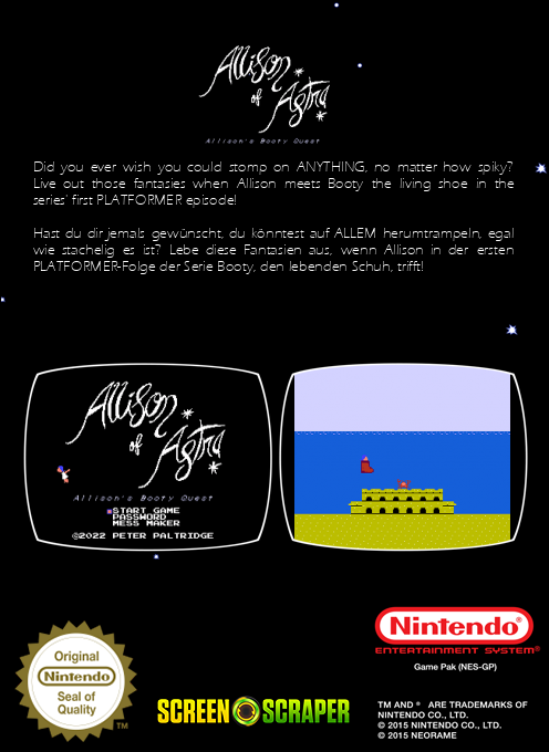Allison Of Astra - Allison's Booty Quest — box-2D-back (SS)