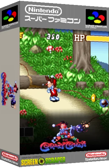 Kid Klown no Crazy Chase — box-3D (SS)