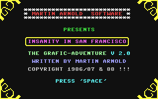 Insanity in San Francisco — sstitle (WOR)