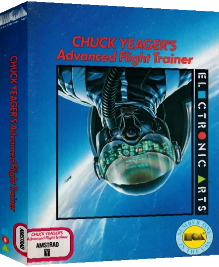 Chuck Yeager's Advanced Flight Trainer — box-3D (EU)
