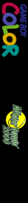 All Star Tennis 2000 — box-2D-side (EU)