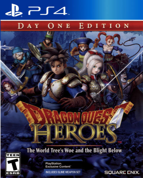Dragon Quest Heroes - The World Tree's Woe and the Blight Below box art