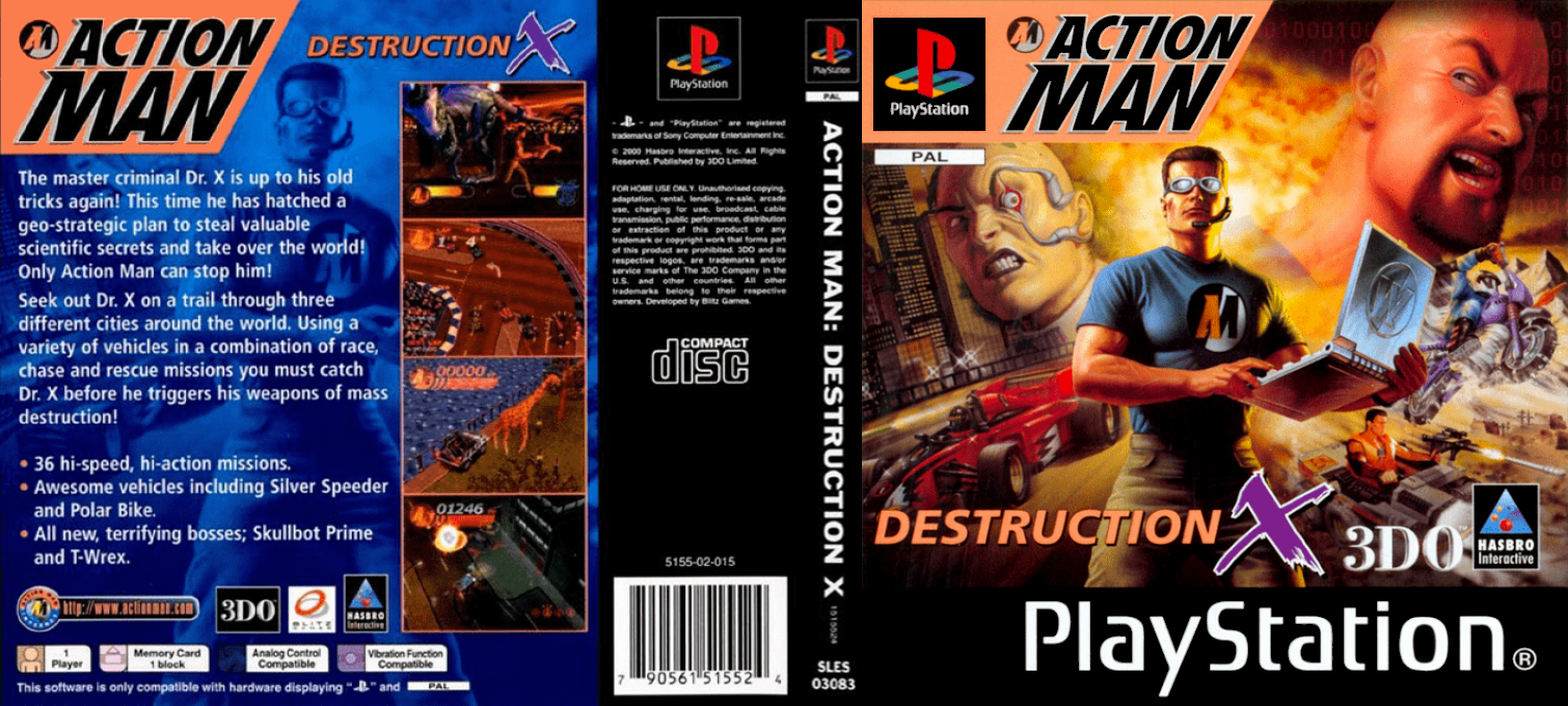 Action Man - Destruction X — box-texture (EU)
