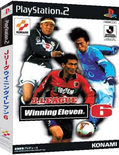 J. League Winning Eleven 6 — box-3D (JP)