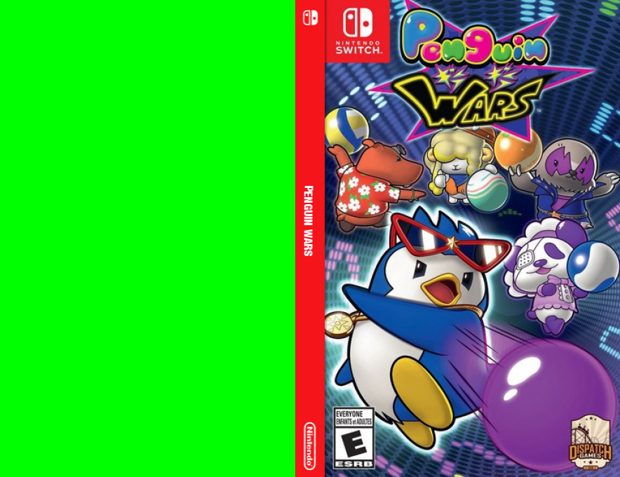 Penguin Wars — box-texture (US)