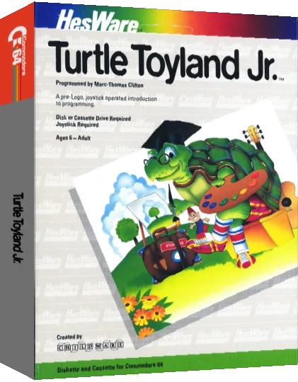 Turtle Toyland Junior — box-3D (US)