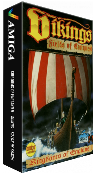 Kingdoms of England II - Vikings - Fields of Conquest — box-3D (EU)