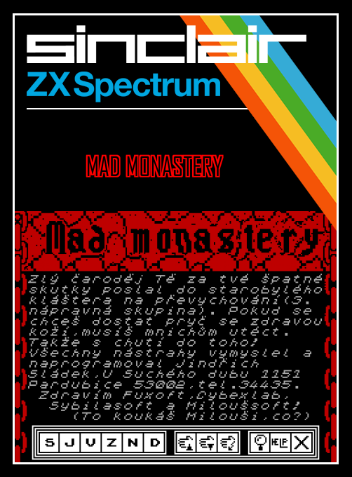 Mad Monastery box art