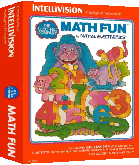 Electric Company, The - Math Fun — box-3D (WOR)
