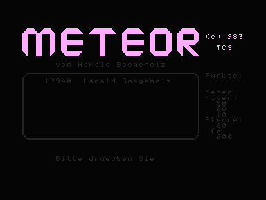 Meteor — sstitle (WOR)
