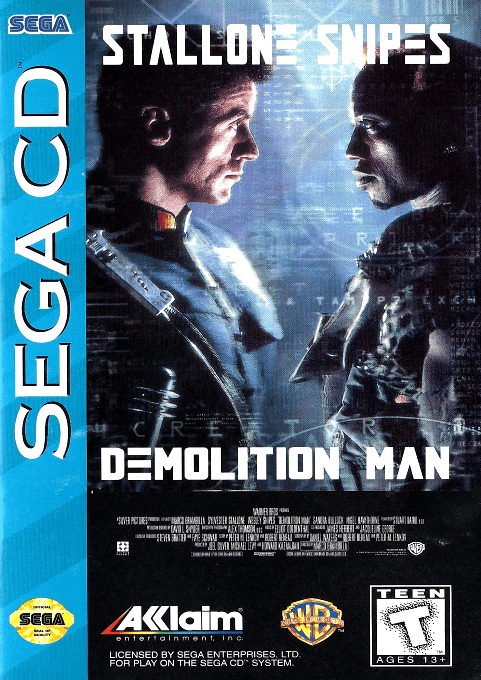 Demolition Man box art