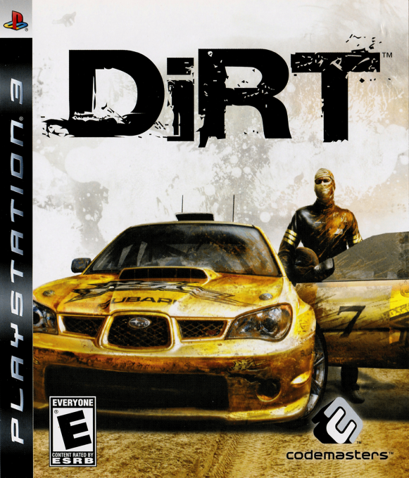 Colin McRae - Dirt box art