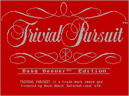 Trivial Pursuit - Baby Boomer Edition — sstitle (EU)