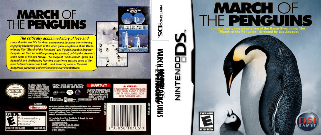 March of the Penguins — box-texture (US)