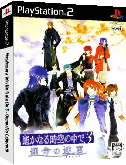 Harukanaru Toki no Naka de 3 - Unmei no Labyrinth — box-3D (JP)
