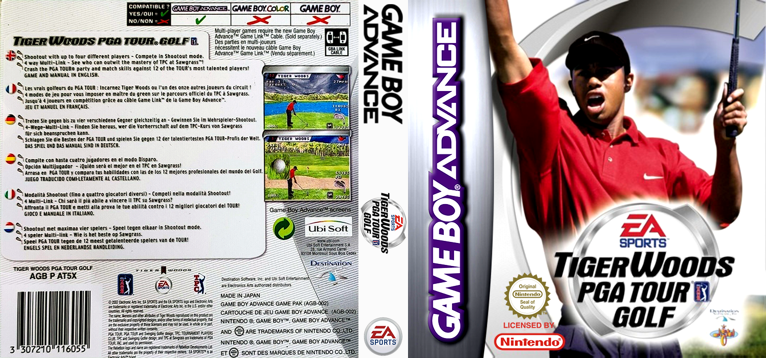 Tiger Woods PGA Tour Golf — box-texture (EU)