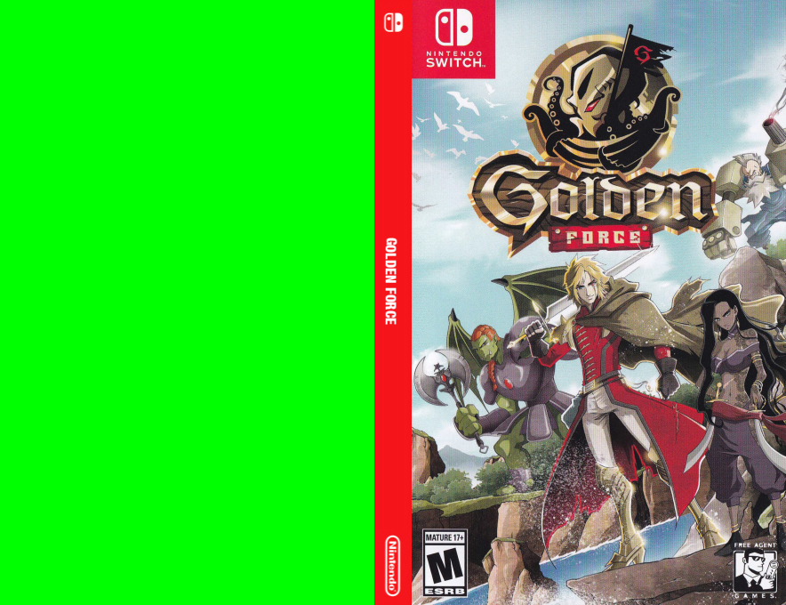Golden Force — box-texture (US)