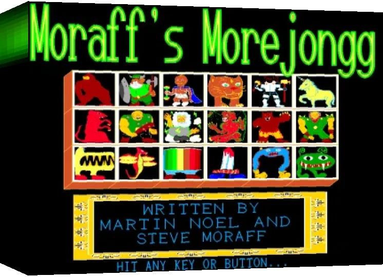 Moraff's Morejongg — box-3D (WOR)