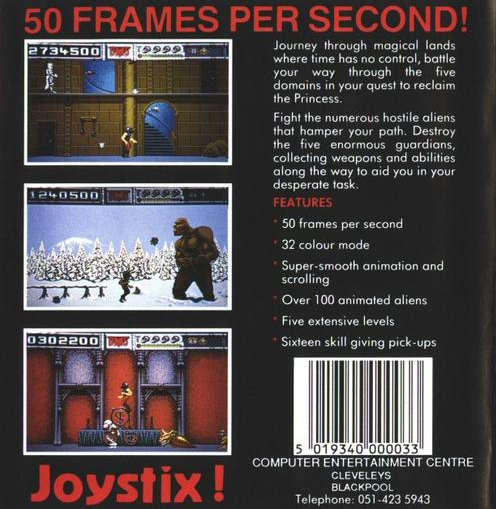 Fly Fighter — box-2D-back (CUS)