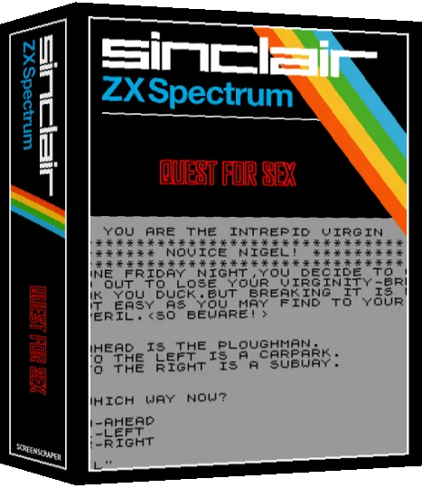 Quest for Sex — box-3D (SS)