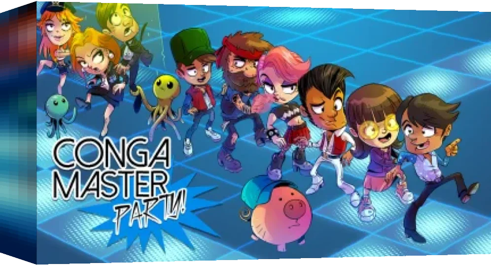 Conga Master Party — box-3D (WOR)