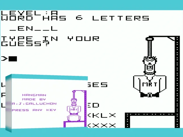 Hangman — mixrbv2 (WOR)