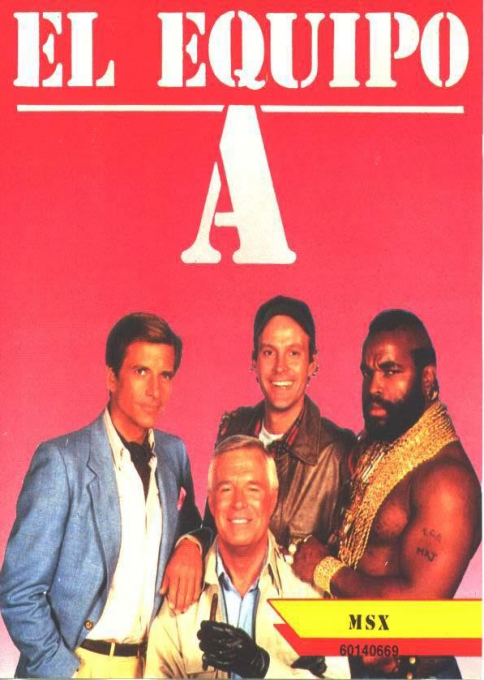 Equipo A, El box art