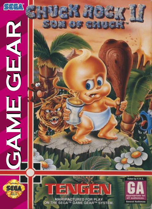 Chuck Rock 2 box art