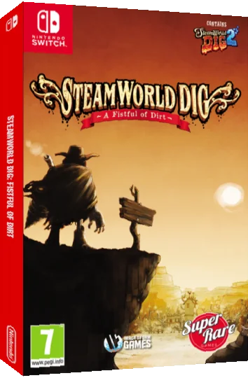SteamWorld Dig - Fistful of Dirt — box-3D (EU)