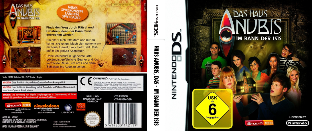 Huis Anubis, Het - De Donkere Strijd — box-texture (DE)