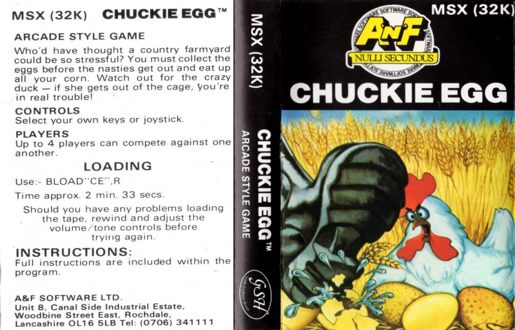 Chuckie Egg — box-texture (EU)