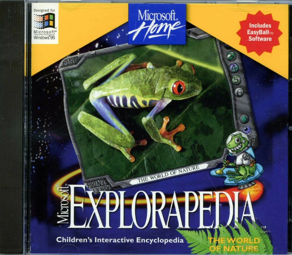 Microsoft Explorapedia: The World of Nature box art