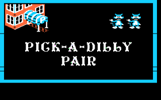 Pick-A-Dilly Pair — sstitle (WOR)