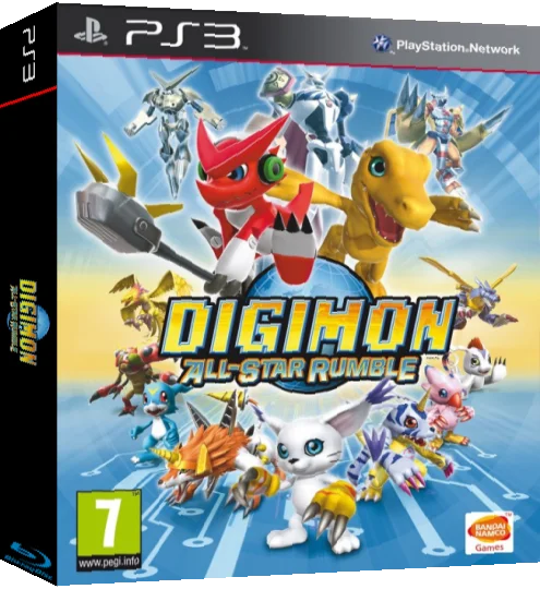 Digimon All-Star Rumble — box-3D (EU)